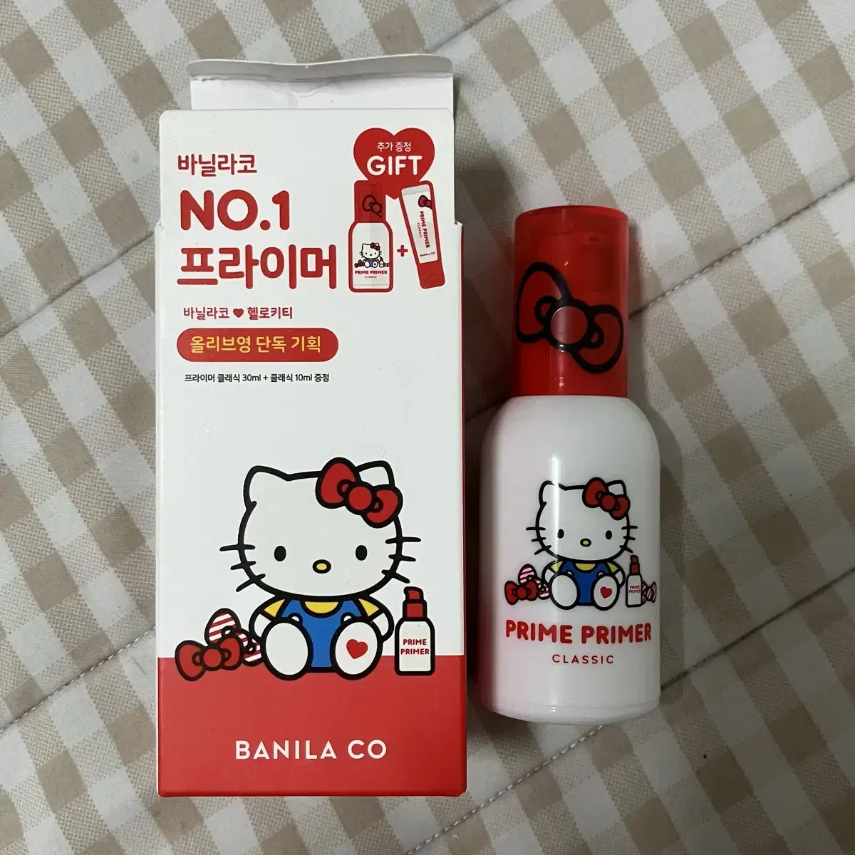 바닐라코 프라임 프라이머 클래식 30ml 헬로키티 에디션 새상품